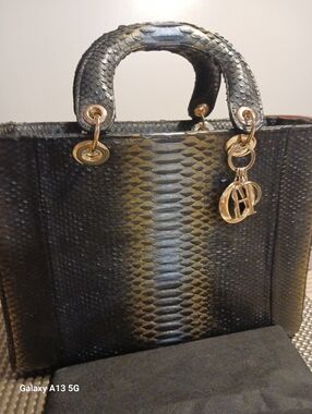 Inspired By GENUINE SNAKE SKIN LEATHER INTERIOR